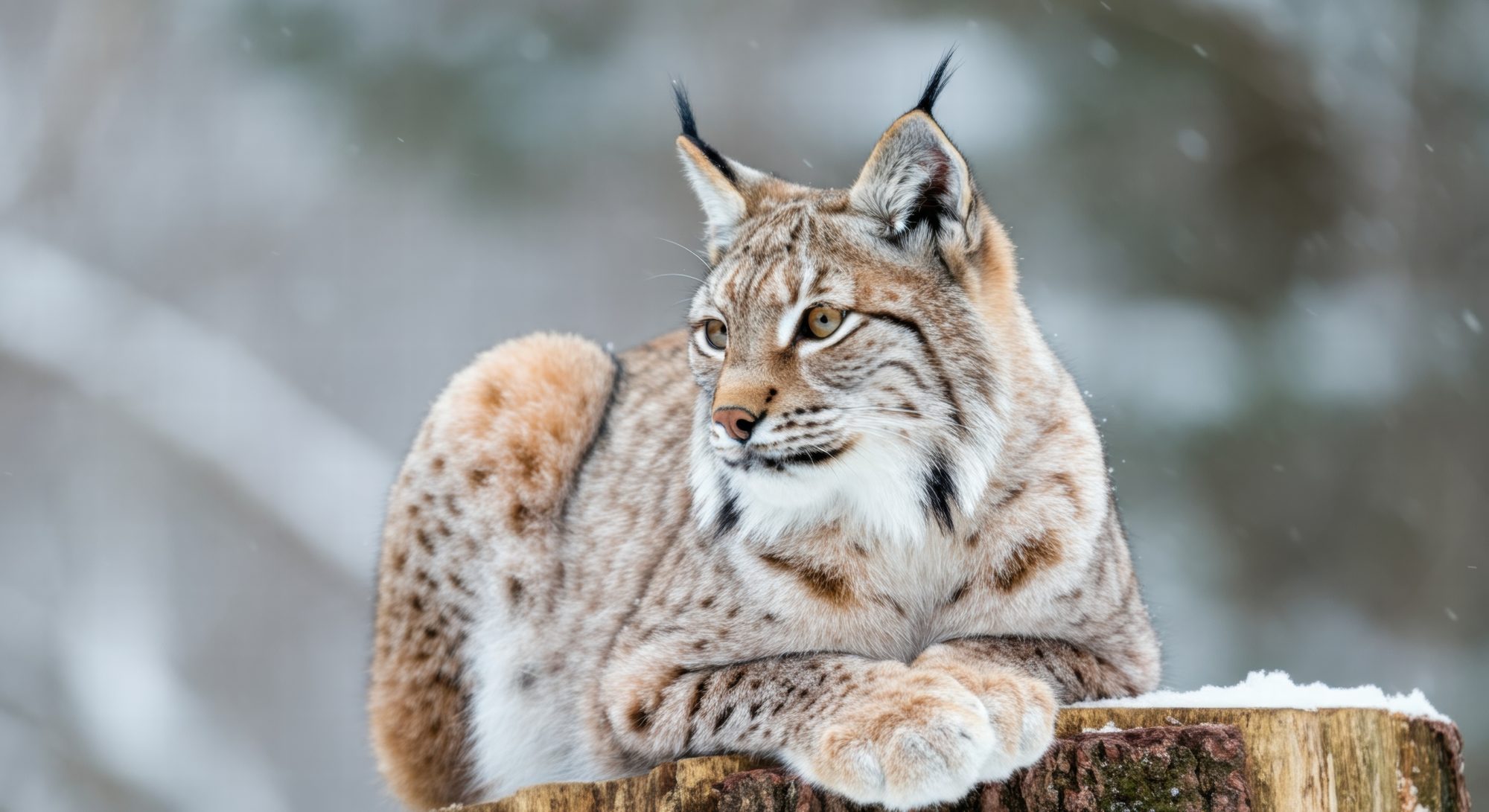 A Eurasian Lynx
