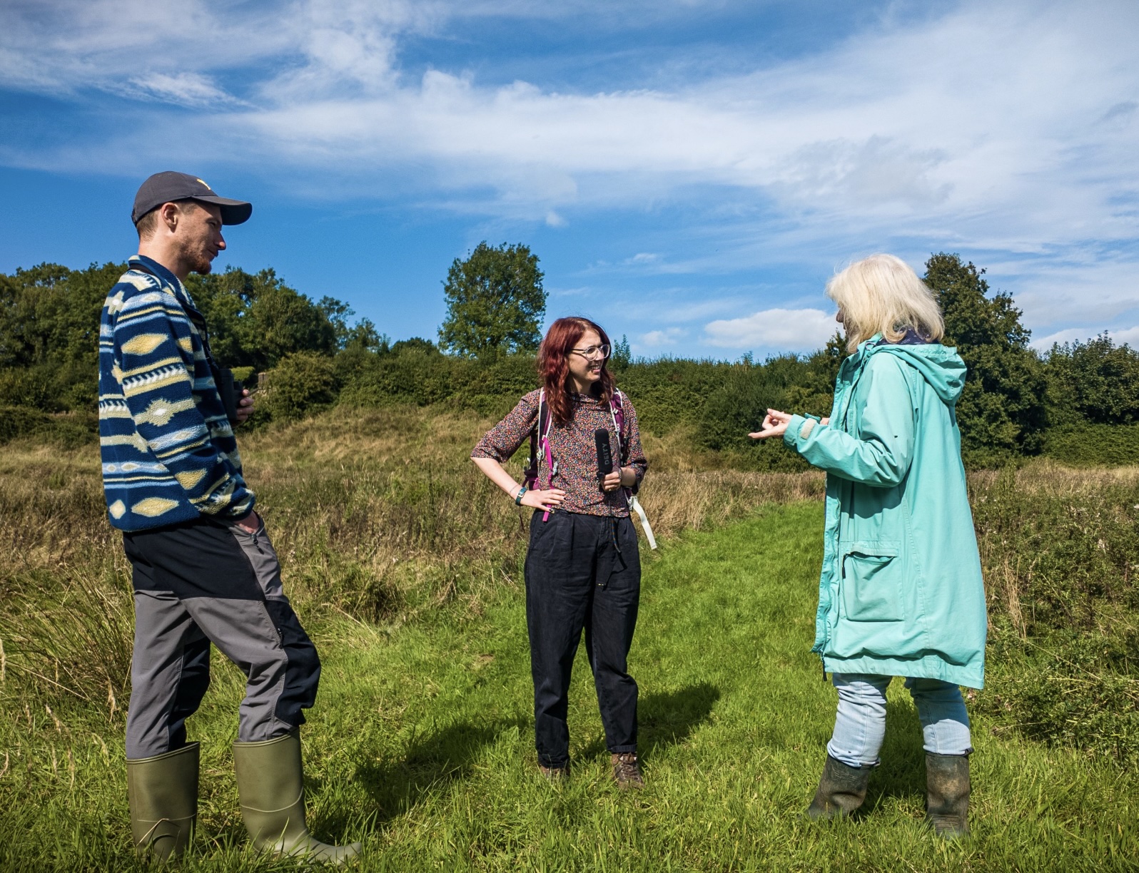 Heal project Carbon Copy Podcast recording